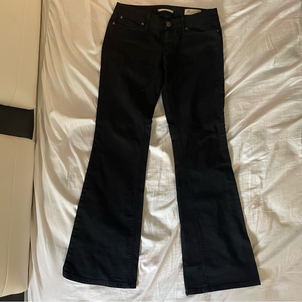 THE GAP LOW RISE to MID RISE FLARE/BOOT CUT BOACK DENIM JEANS